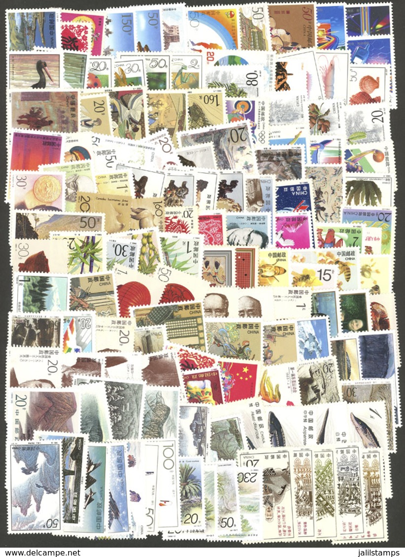 CHINA: Lot Of VERY THEMATIC Modern Stamps And Sets, All MNH And Of Excellent Quality, Yvert Catalog Value Euros 140+ - Other & Unclassified