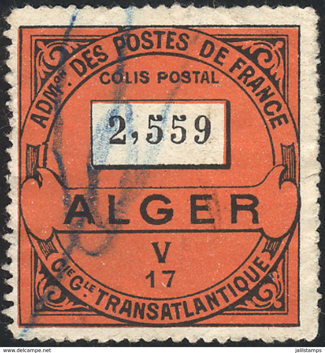 FRANCE: Interesting Old Cinderella For Parcel Posts, Very Nice! - Other & Unclassified