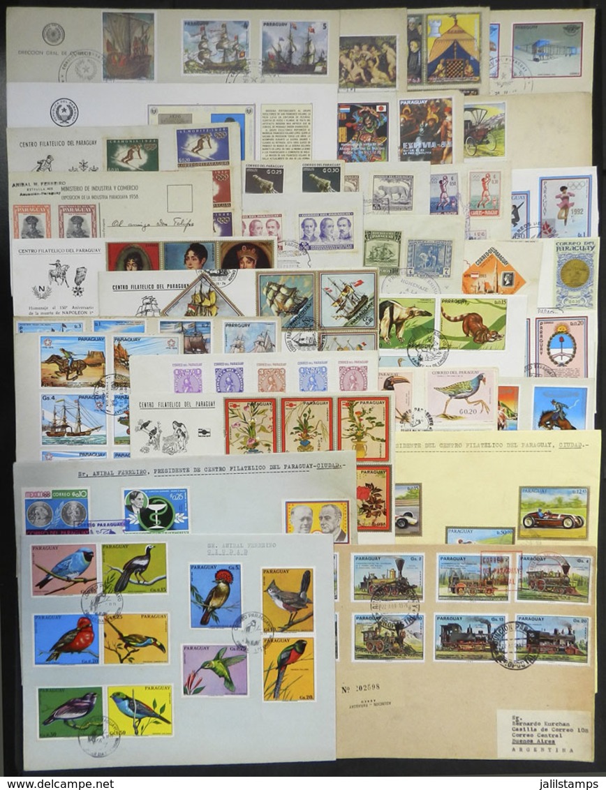 PARAGUAY: Over 30 VERY THEMATIC FDC Covers, All Different, Most Of Fine To VF Quality, Excellent Opportunity For Retail  - Paraguay