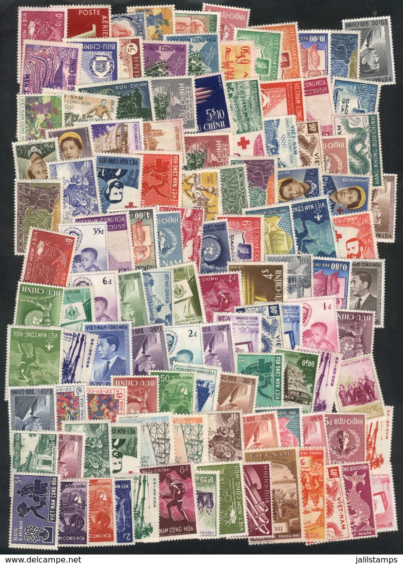 VIETNAM: Lot With Good Number Of Stamps Mint WITHOUT GUM, The General Quality Is Fine To Very Fine, High Catalogue Value - Vietnam