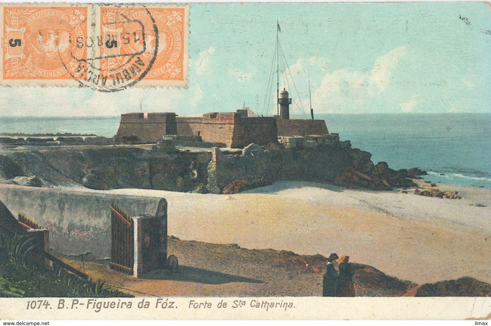 Ambularcia 1908 - 1074 Figueira De Foz - Forte Samta Catharina       [ALT  093] - Andere & Zonder Classificatie