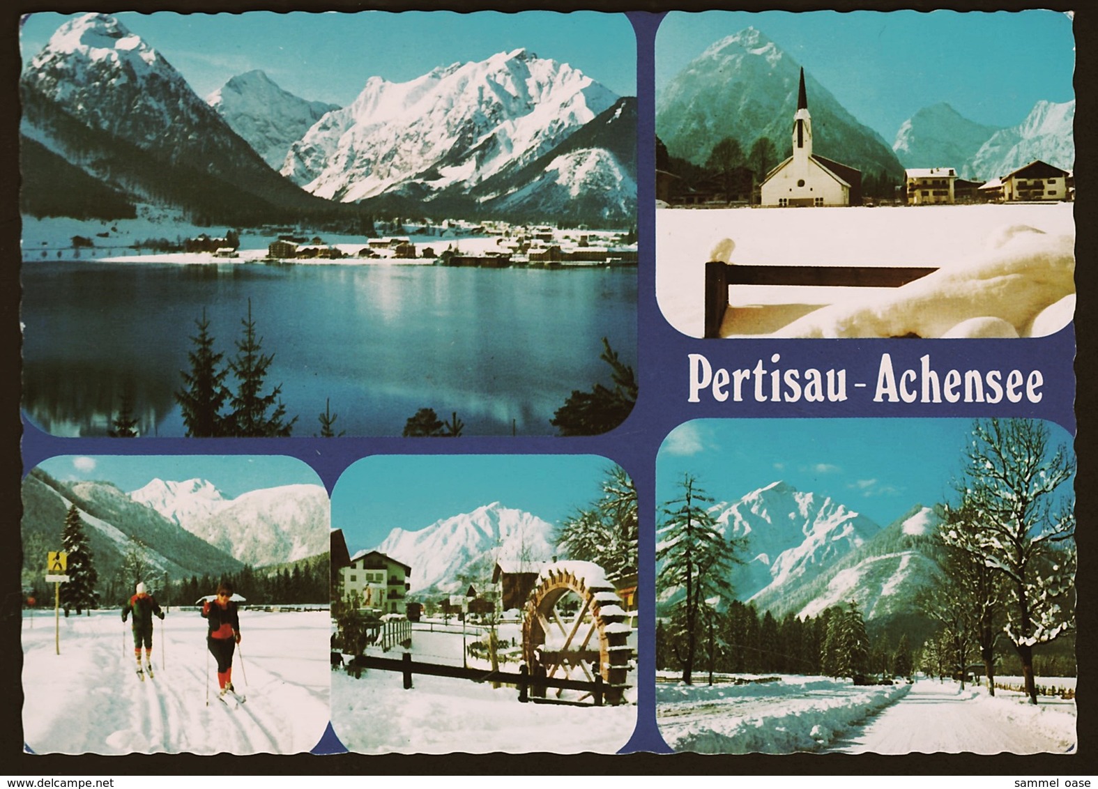 Pertisau / Achensee  -  Im Winter  -  Mehrbild-Ansichtskarte Ca.1971   (11240) - Pertisau