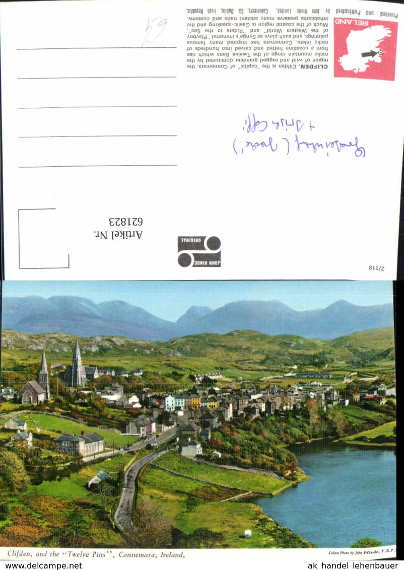 621823,Clifden And The Twelve Pins Connemara Irland Ireland - Unclassified