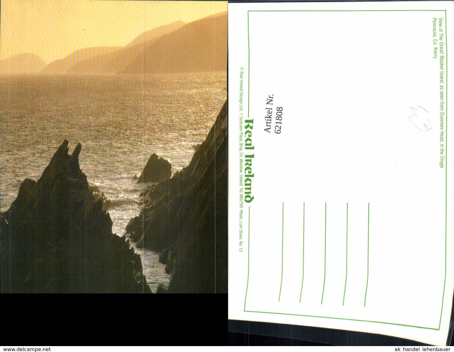 621808,View Of The Great Blasket Island Dunmore Head Dingle Peninsula Irland Ireland - Ohne Zuordnung