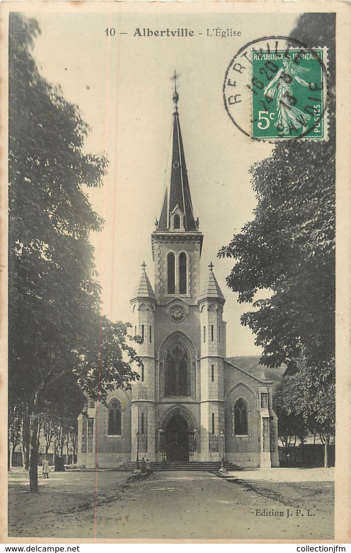 / CPA FRANCE 73 "Albertville, L'église" - Albertville