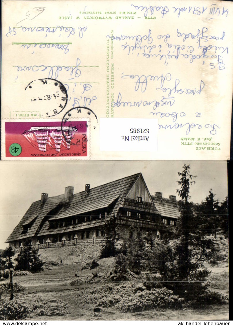 621985,Foto Ak Turbacz Schronisko PTTK Nowy Targ Poland - Polen