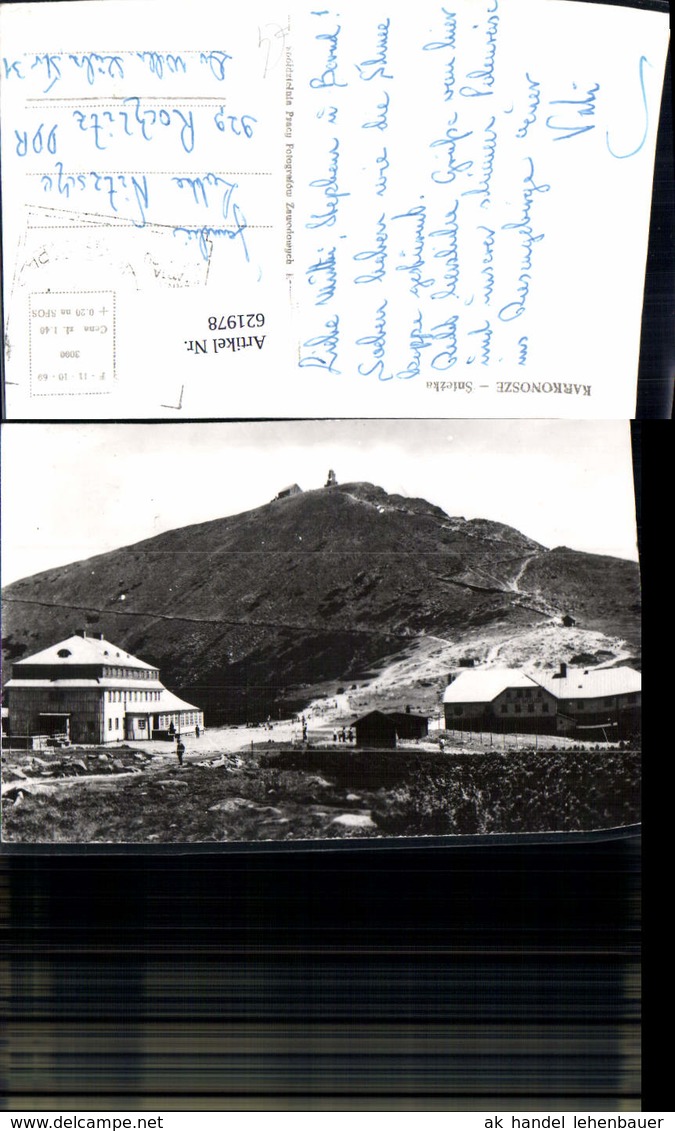 621978,Foto Ak Karkonosze Sniezka Schneekoppe Karpacz Poland - Polen