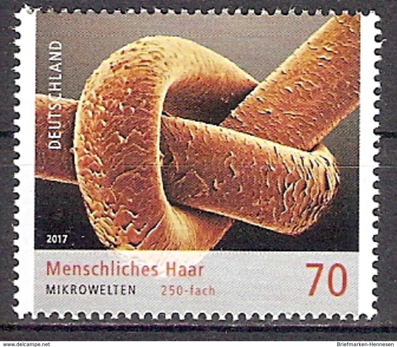 BRD Mi.Nr. 3322 ** Menschliches Haar (2017650) - Ungebraucht