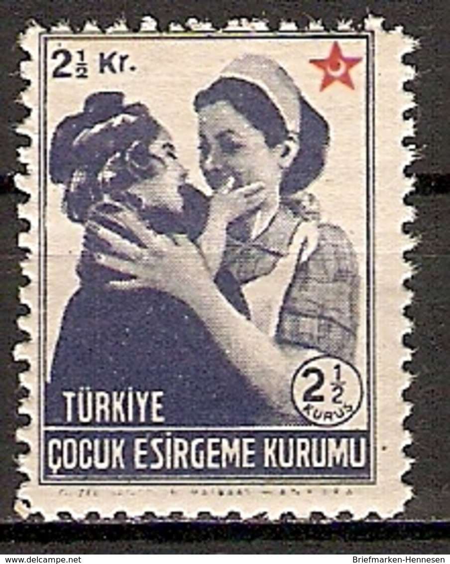 Türkei Mi.Nr. ZZM. C128 ** Kinderhilfe 1947 (2015605) - Nuovi