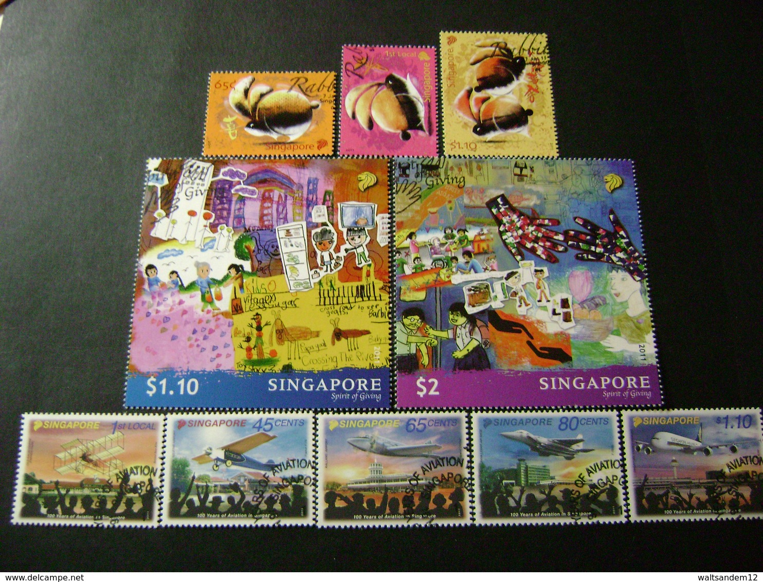Singapore 2010 To Early 2011 Commemorative/special Issues (SG Between 1888 And 1984 - See Description) 4 Images - Used - Singapore (1959-...)