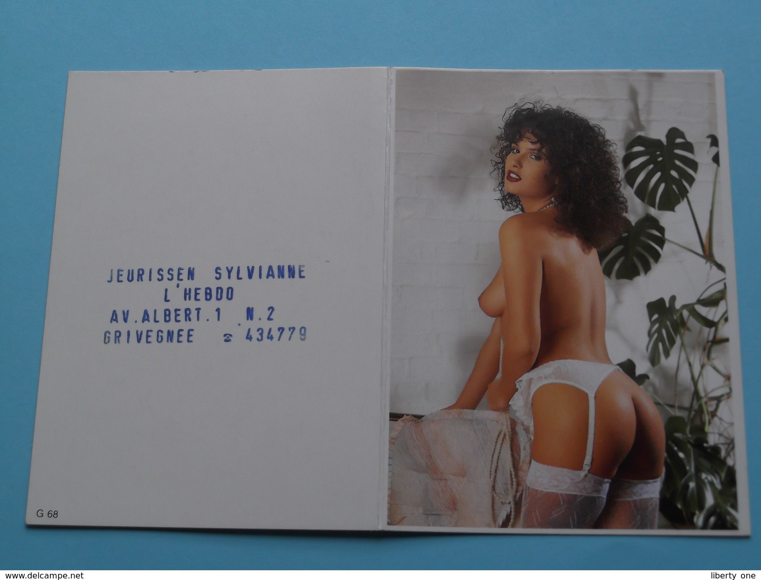 Jeurissen Sylvianne L'Hebdo Grivegnée () 1996 (Femme Nude / Naakt / Naked) ( Zie/voir Photo Svp ) ! - Kleinformat : 1991-00