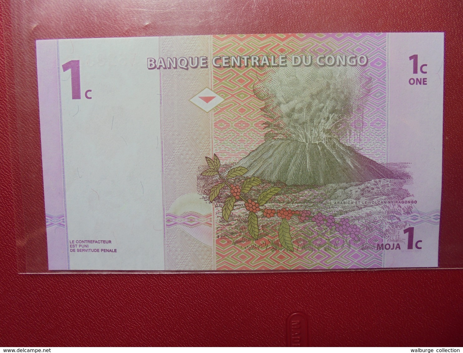 CONGO 1 CENTIME 1997 PEU CIRCULER/NEUF - República Democrática Del Congo & Zaire