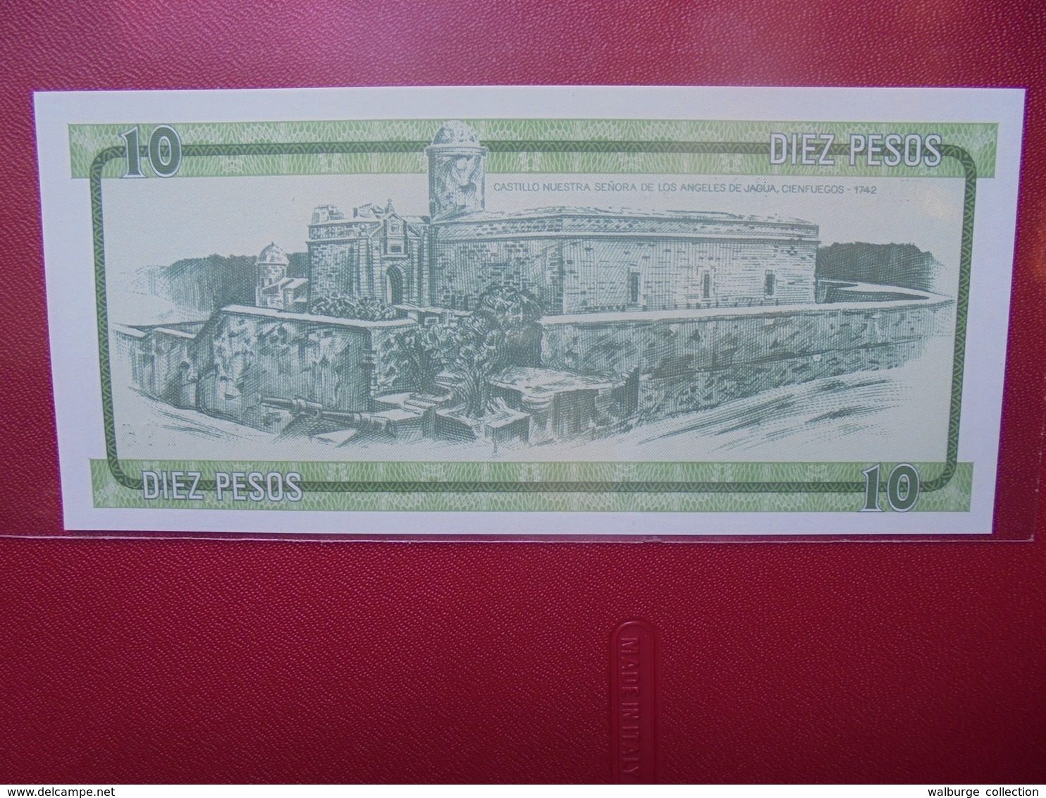 CUBA 10 PESOS SERIE "B" PEU CIRCULER/NEUF - Cuba