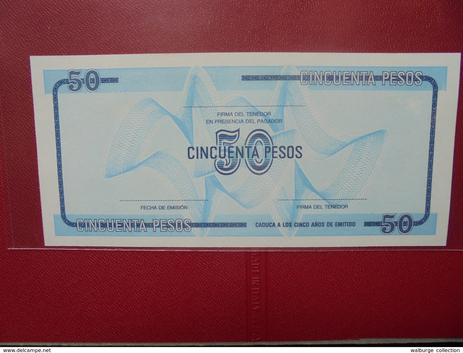 CUBA 50 PESOS SERIE "C" PEU CIRCULER/NEUF - Cuba