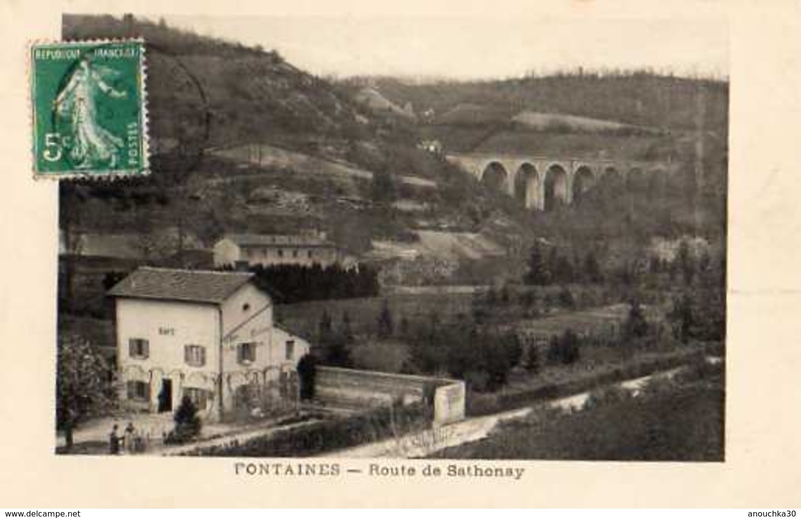 69 - FONTAINES ROUTE DE SATHONAY - Other & Unclassified