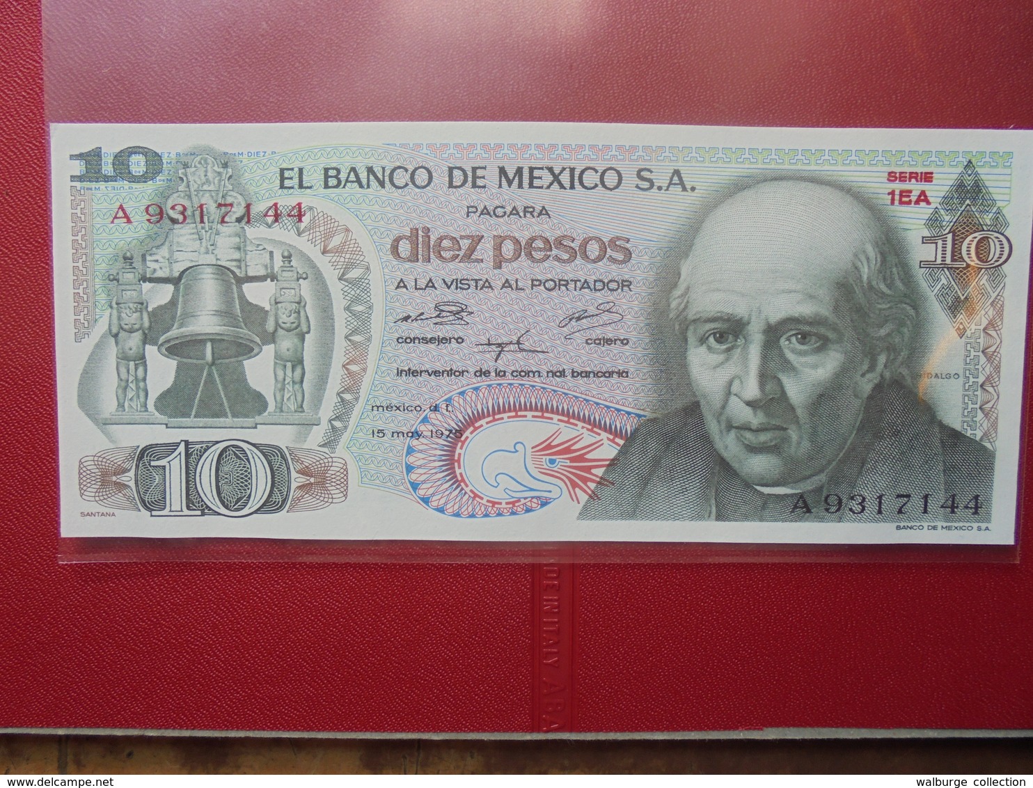 MEXIQUE 10 PESOS 1975 PEU CIRCULER/NEUF - Messico