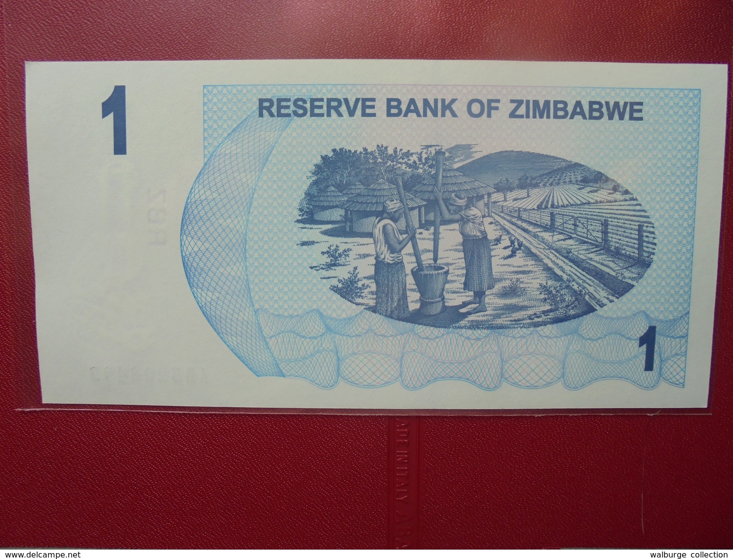 ZIMBABWE 1$ 2007 (BEARER CHEQUE) PEU CIRCULER/NEUF - Zimbabwe