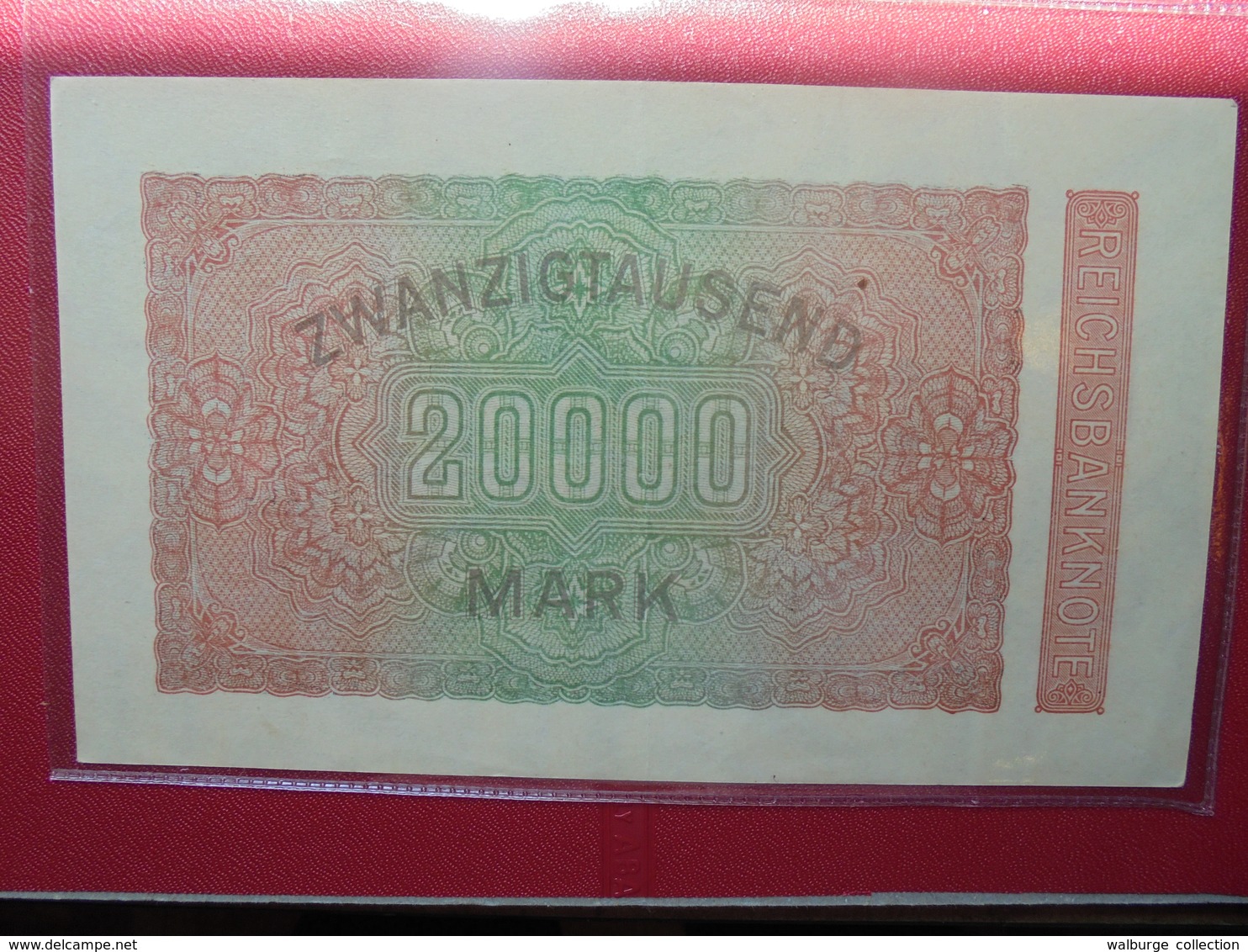 Reichsbanknote 20.000 MARK 1923 VARIETE N°1 - 20000 Mark