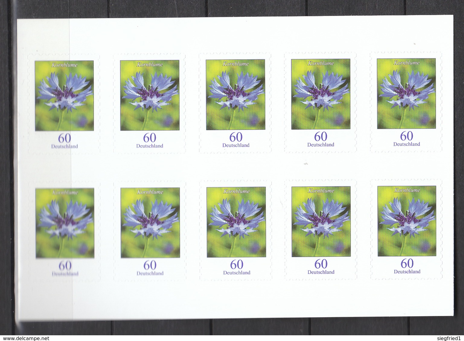 Deutschland BRD **   3481  Blumen Kornblume Skl Neuausgabe 1.7.2019 - Unused Stamps