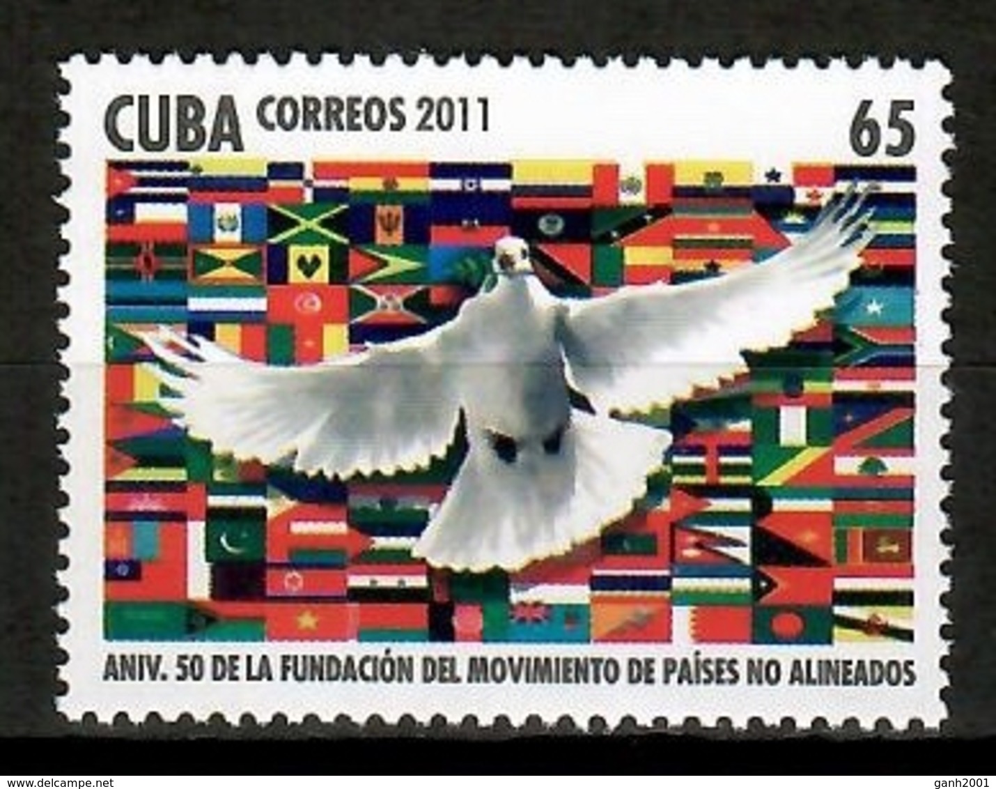 Cuba 2011 / Birds Flags MNH Aves Banderas Vögel / Cu14024  4 / 26 - Otros & Sin Clasificación