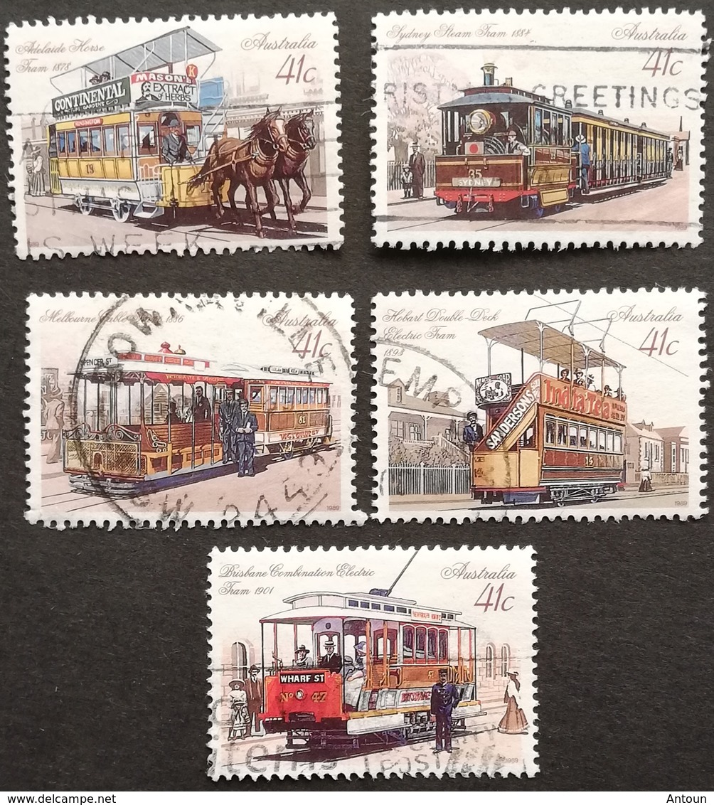 Australia   1989 Street Cars USED - Used Stamps