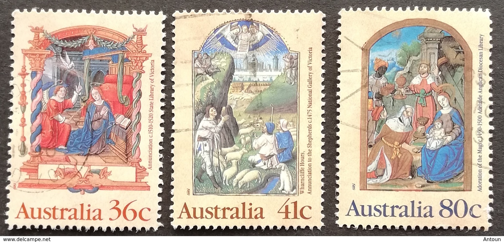 Australia  1989 Christmas USED - Used Stamps