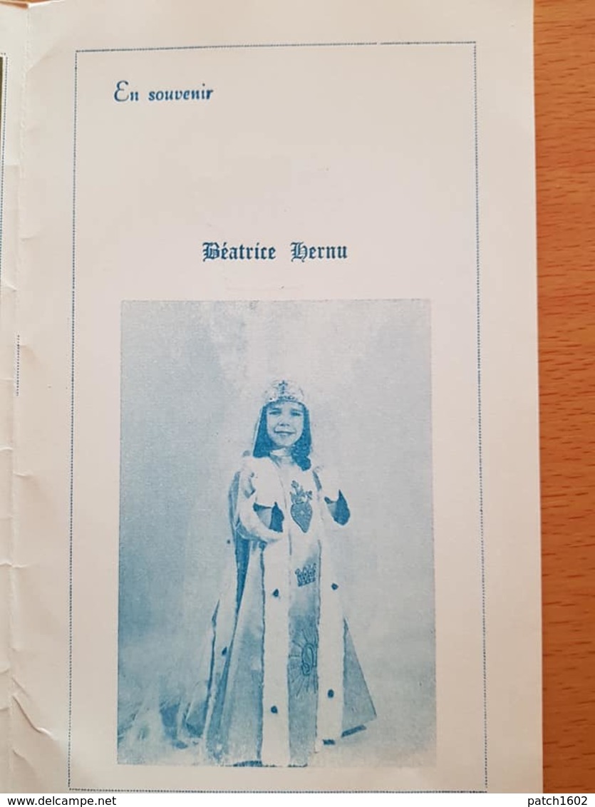 WASMES EN SOUVENIR DE BEATRICE BERNU NOTRE DAME DE WASMES - Belgique