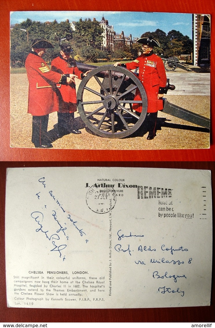 (FG.W56) LONDON - CHELSEA PENSIONERS IN UNIFORMS (LONDRA) - Altri & Non Classificati