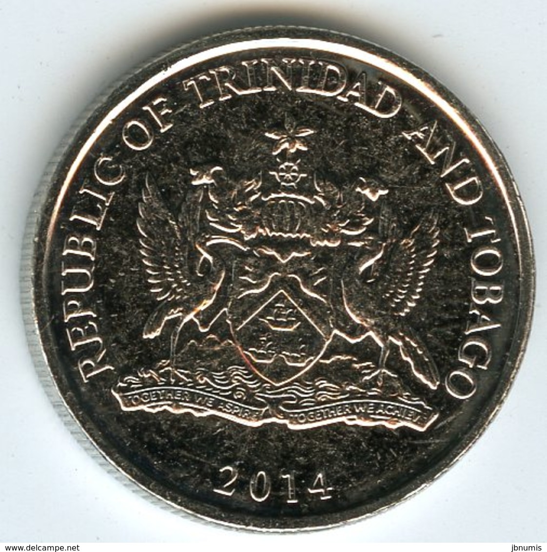 Trinité & Tobago Trinidad 25 Cents 2014 UNC KM 32 - Trinité & Tobago