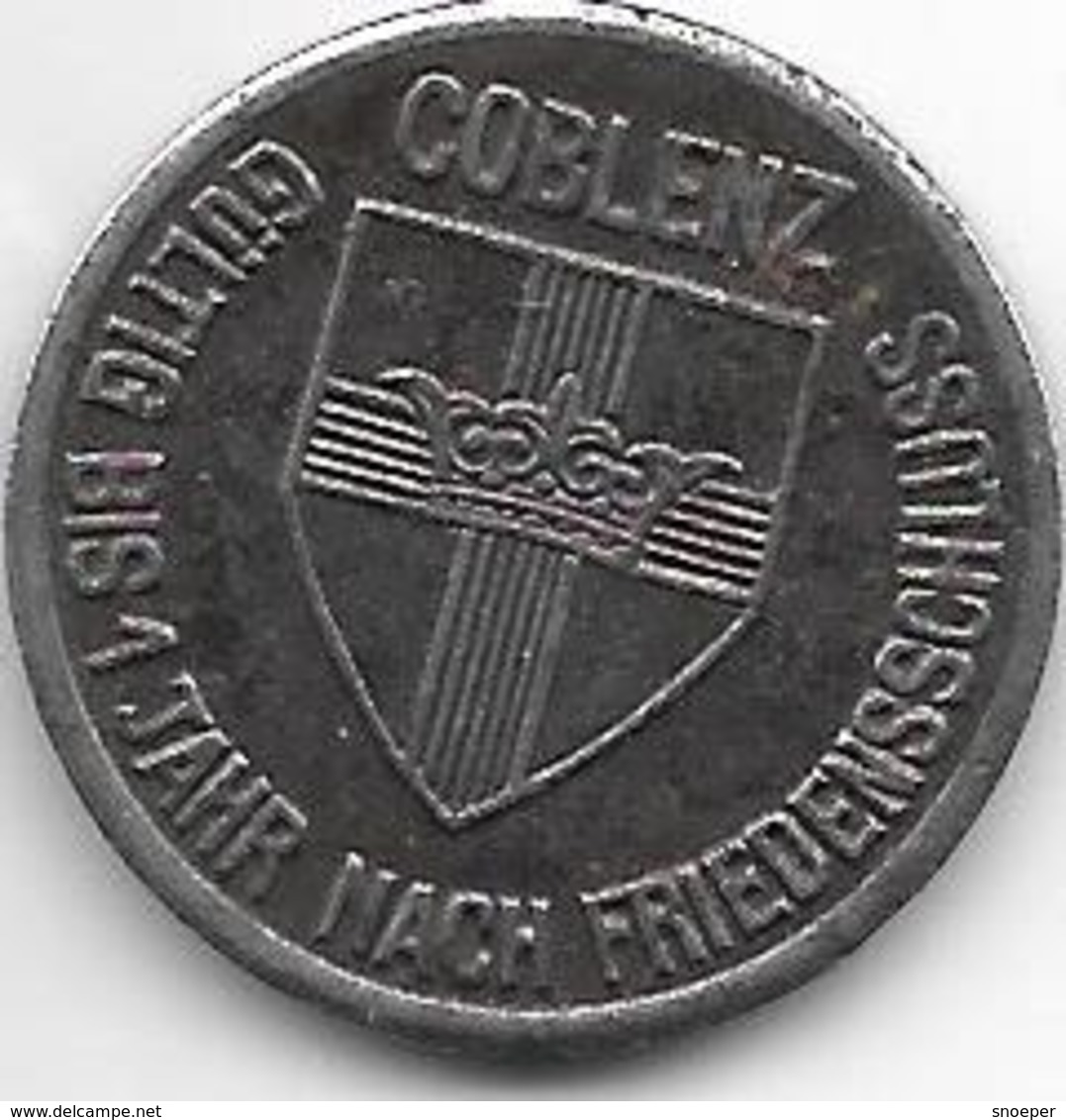 Notgeld Coblenz 10 Pfennig 1918 Fe  2512.1 - Autres & Non Classés