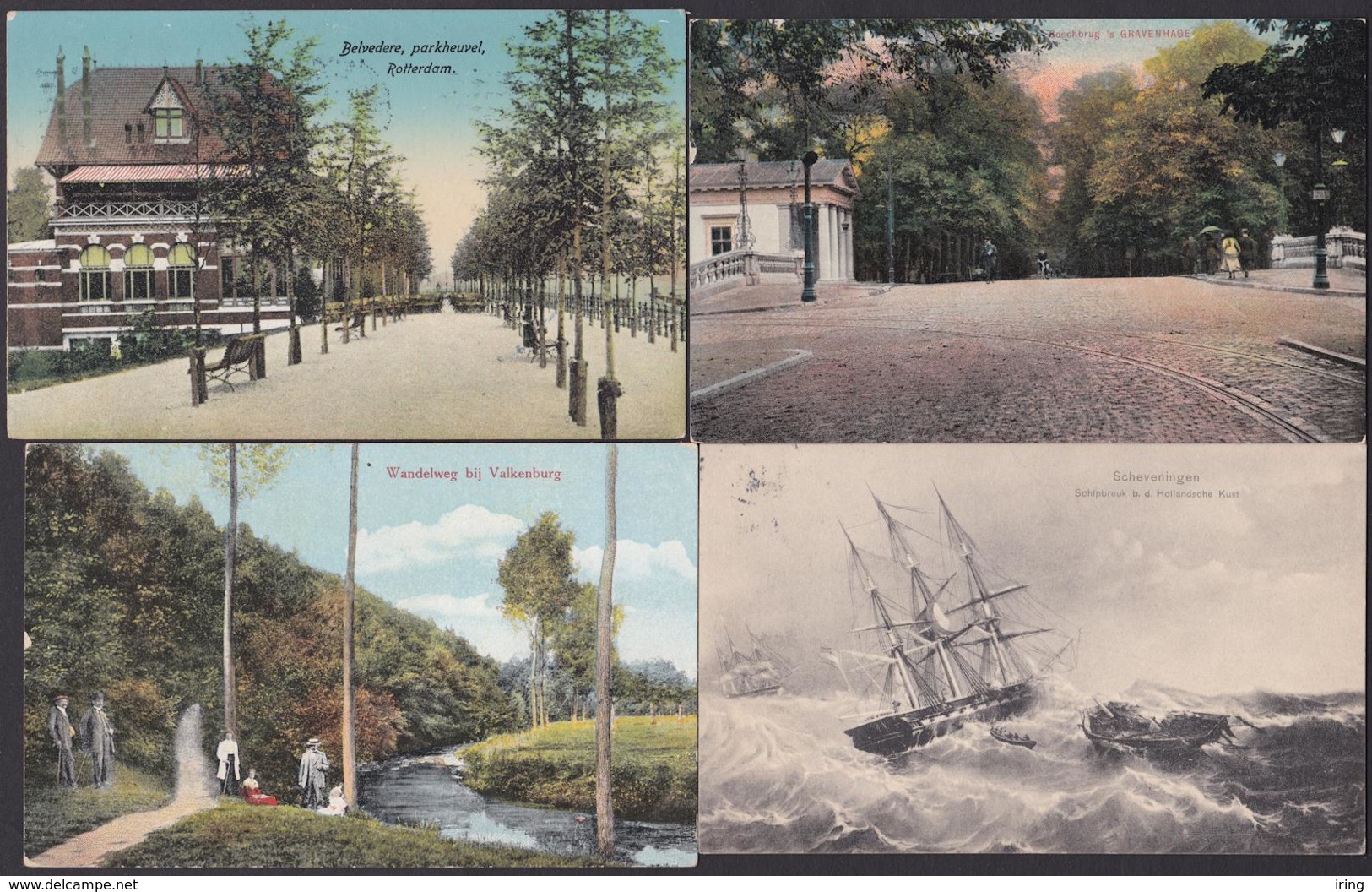 Mooi lot van 20 postkaarten Nederland