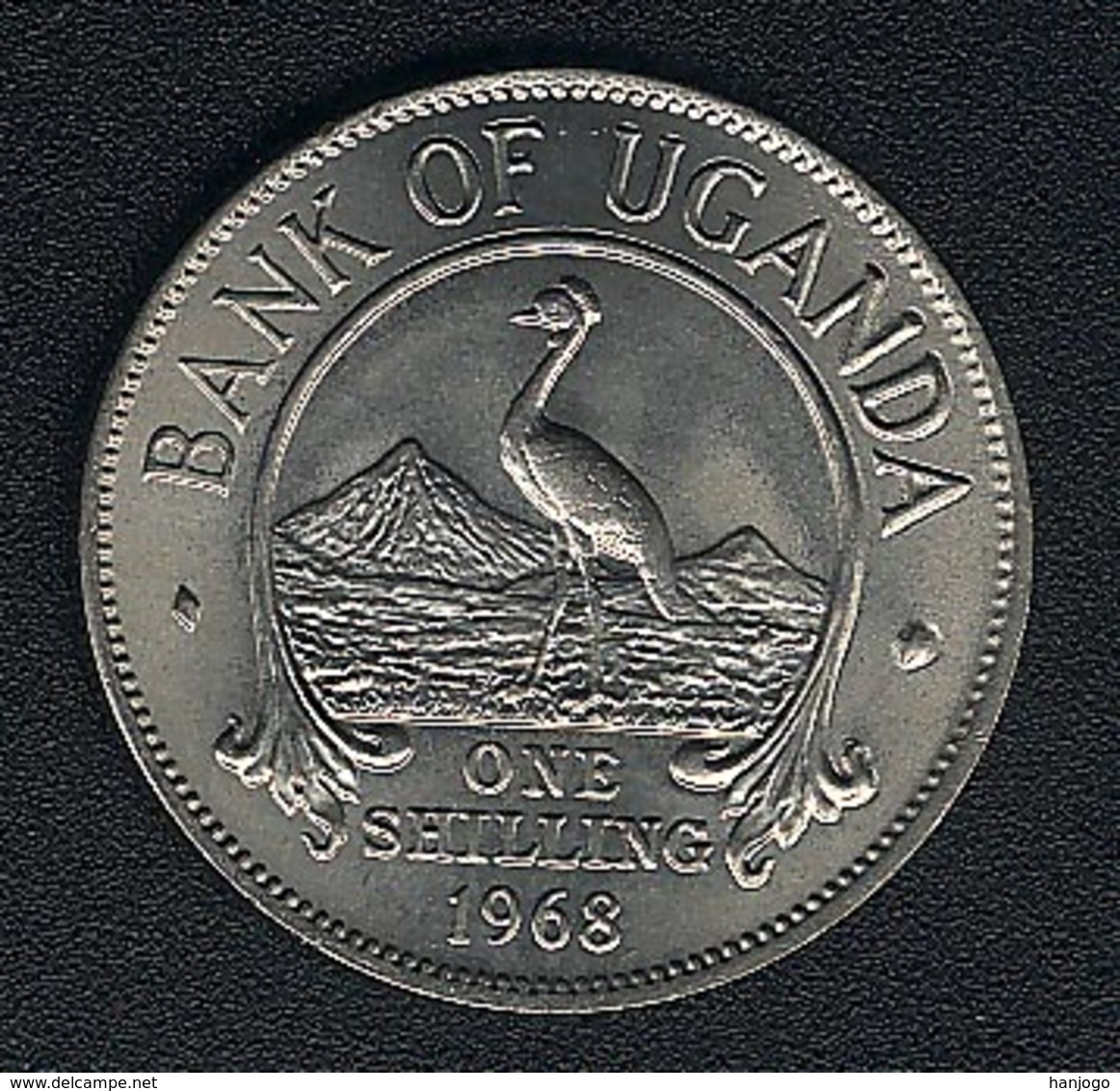 Uganda, 1 Shilling 1968, UNC - Uganda