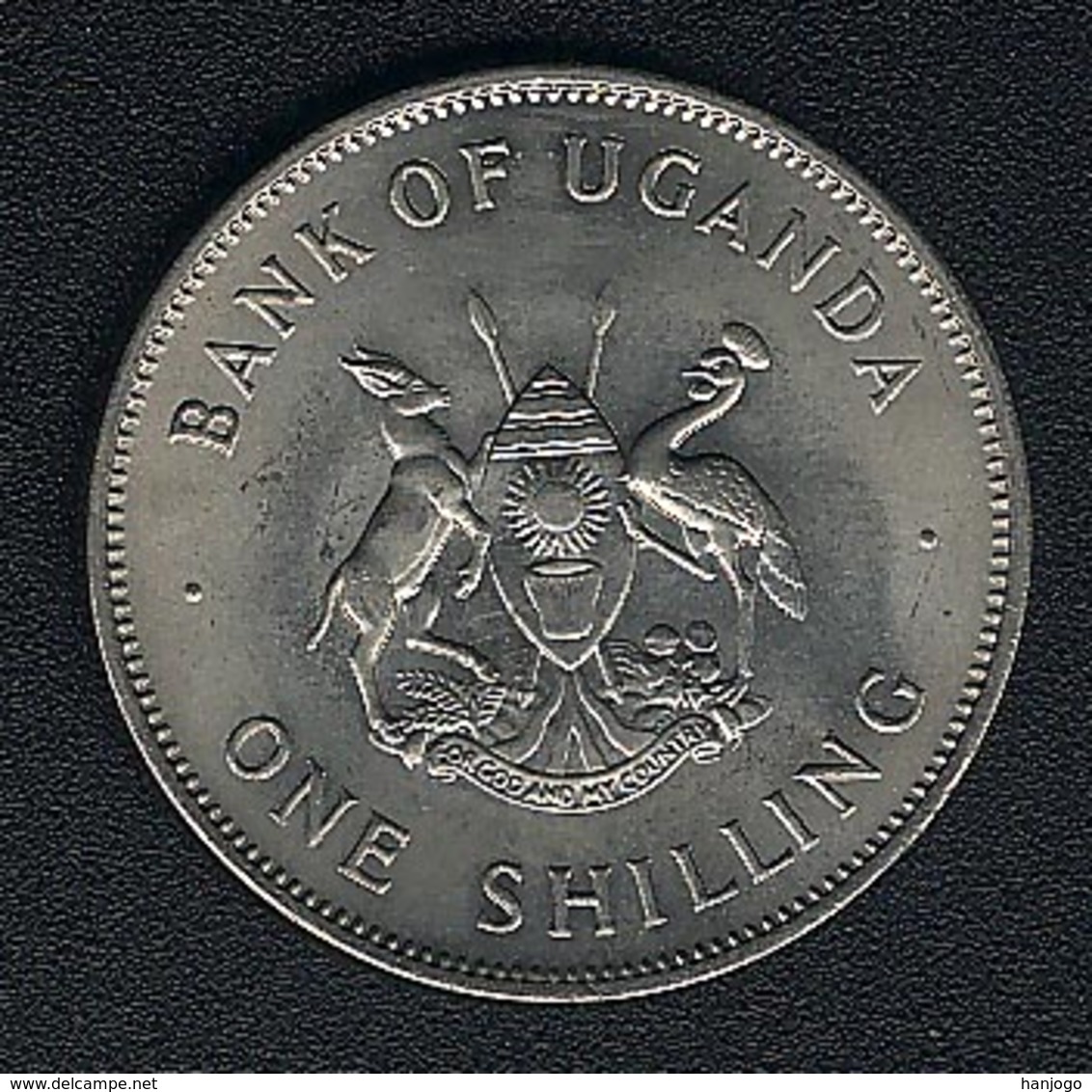 Uganda, 1 Shilling 1968, UNC - Uganda