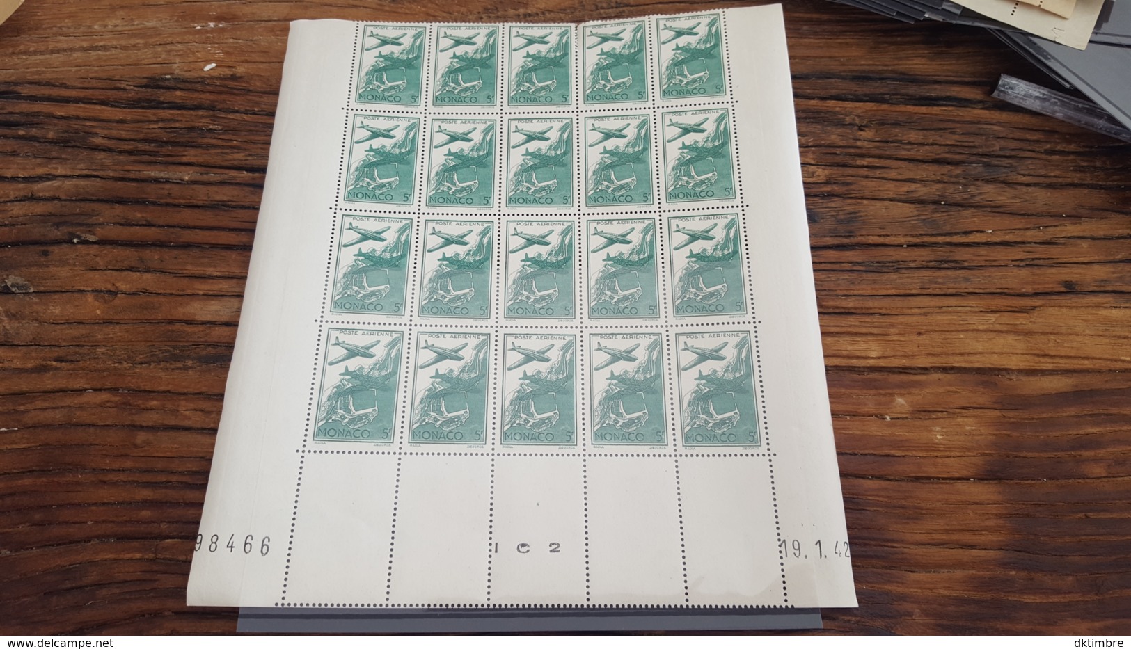 LOT 461634 TIMBRE DE MONACO NEUF**  LUXE BLOC - Airmail