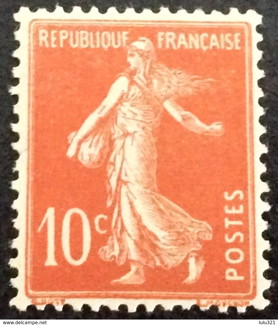 N° 138  NEUF * AVEC  CHARNIÈRE ( LOT:633 ) - 1906-38 Säerin, Untergrund Glatt