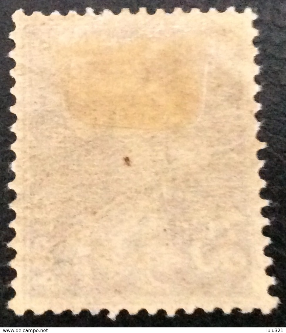 N° 142  NEUF * AVEC  CHARNIÈRE ( LOT:636 ) - 1906-38 Säerin, Untergrund Glatt