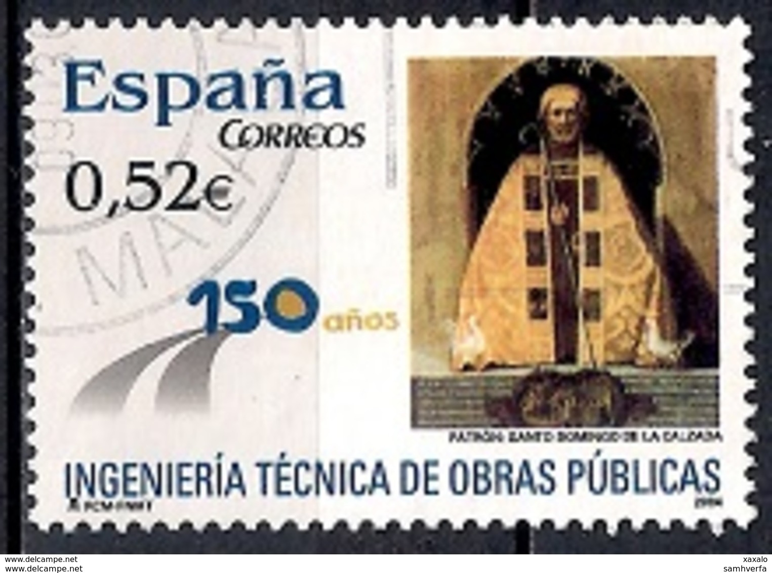 Spain 2004 - The 150th Anniversary Of The Public Department Of Technical Engineering Works - Usados