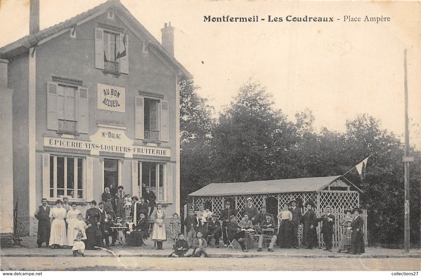 93-MONTFERMEIL- LES COUDREAUX- PLACE AMPERE - Montfermeil