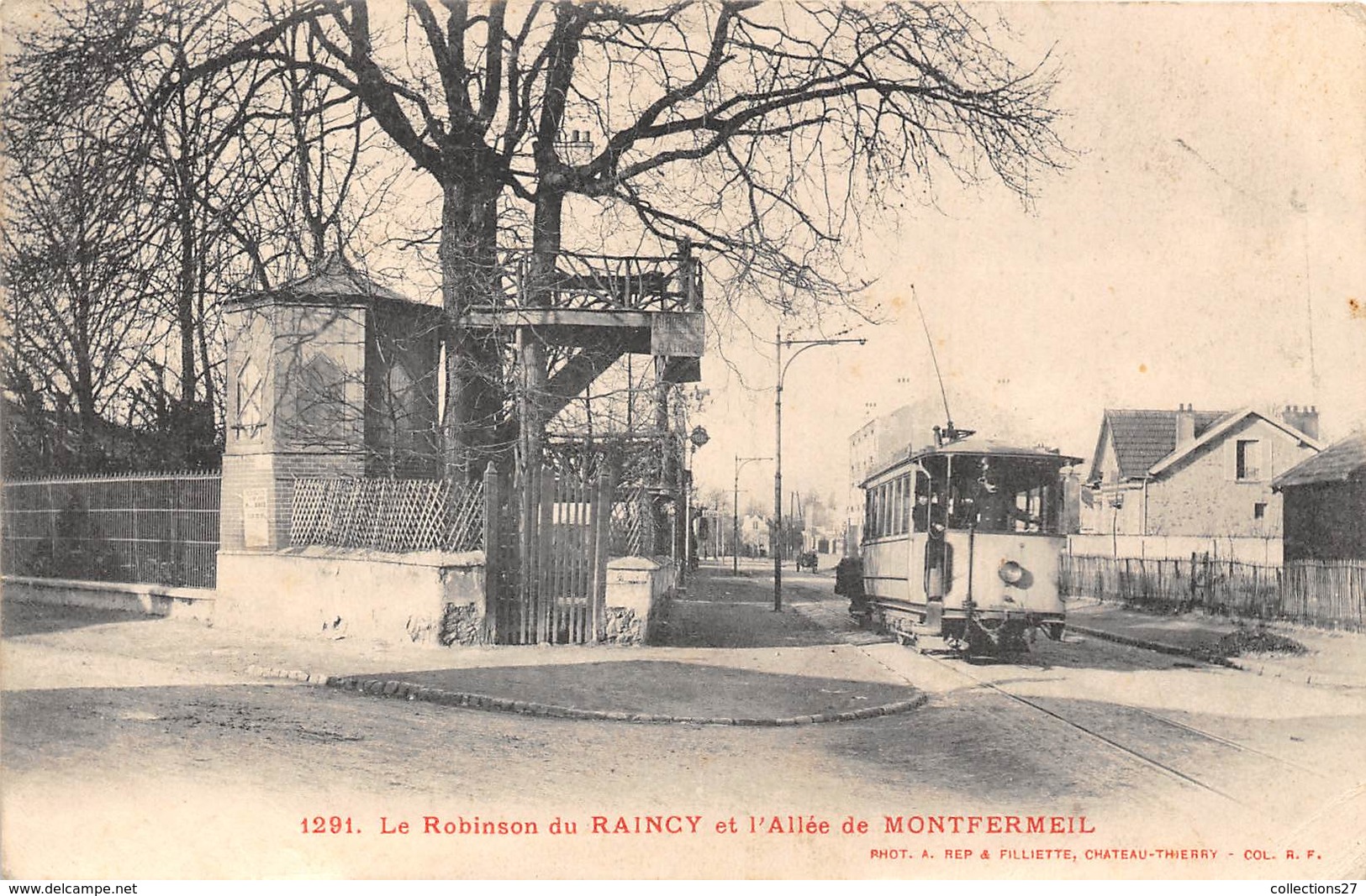 93-LE-ROBINSON DU RAINCY ET L'ALLEE DE MONTFERMEIL - Le Raincy