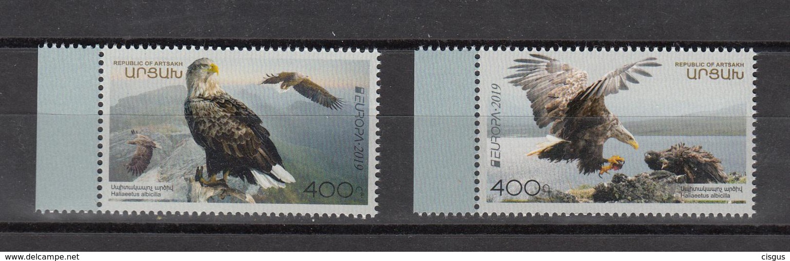 Armenia Karabakh Artsakh MNH** 2019 Armenia Karabakh Europe Stamps CEPT 2019 Bird Set 190-91 - Armenien