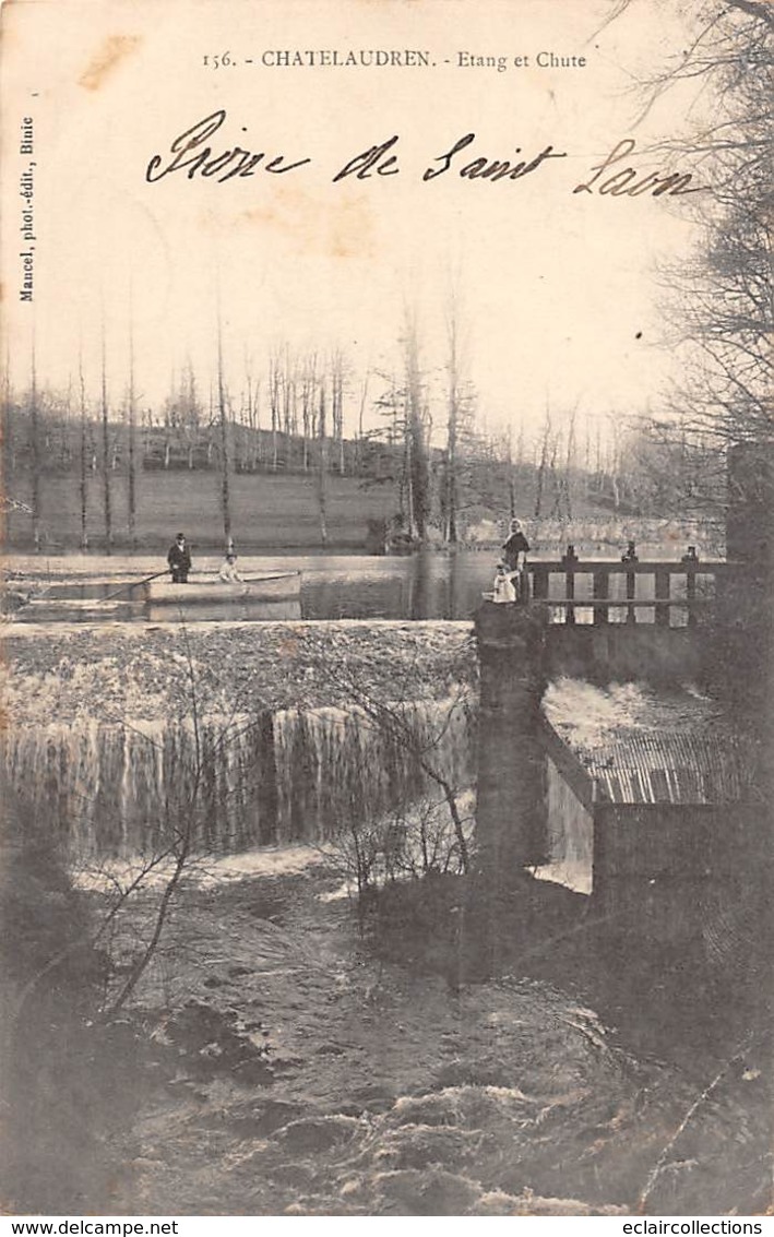 Châtelaudren         22          Etang Et Chute        (voir Scan) - Châtelaudren