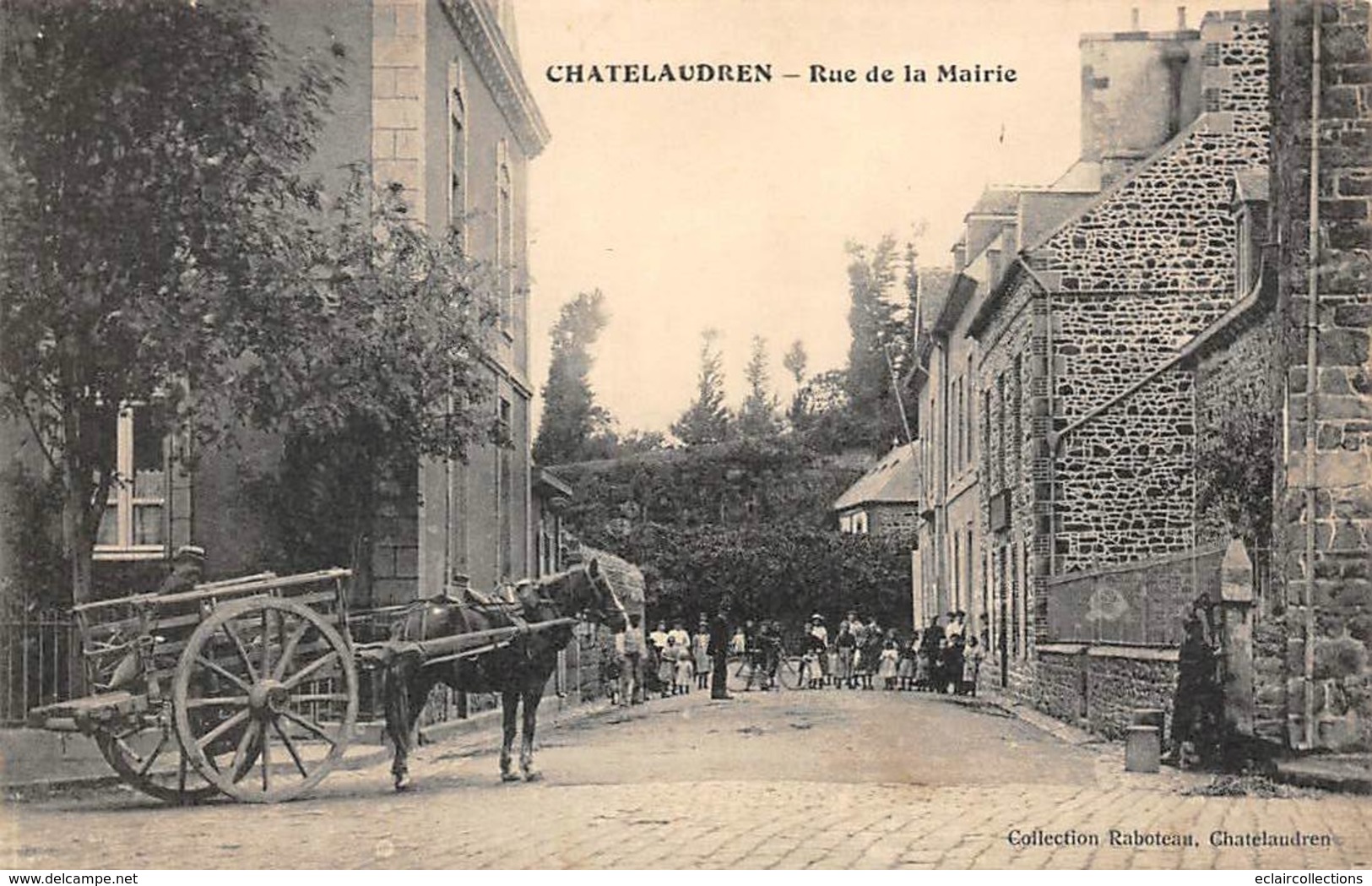 Châtelaudren         22         Rue De La Mairie         (voir Scan) - Châtelaudren