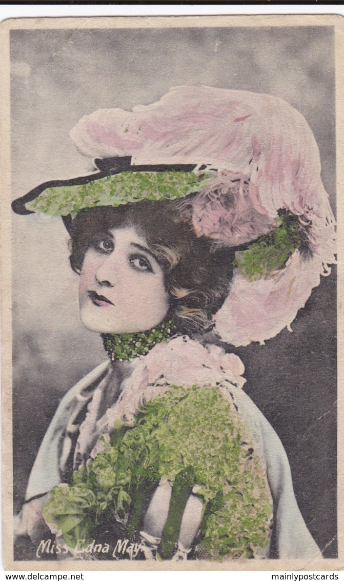 AS52 Actress - Miss Edna May - Theatre