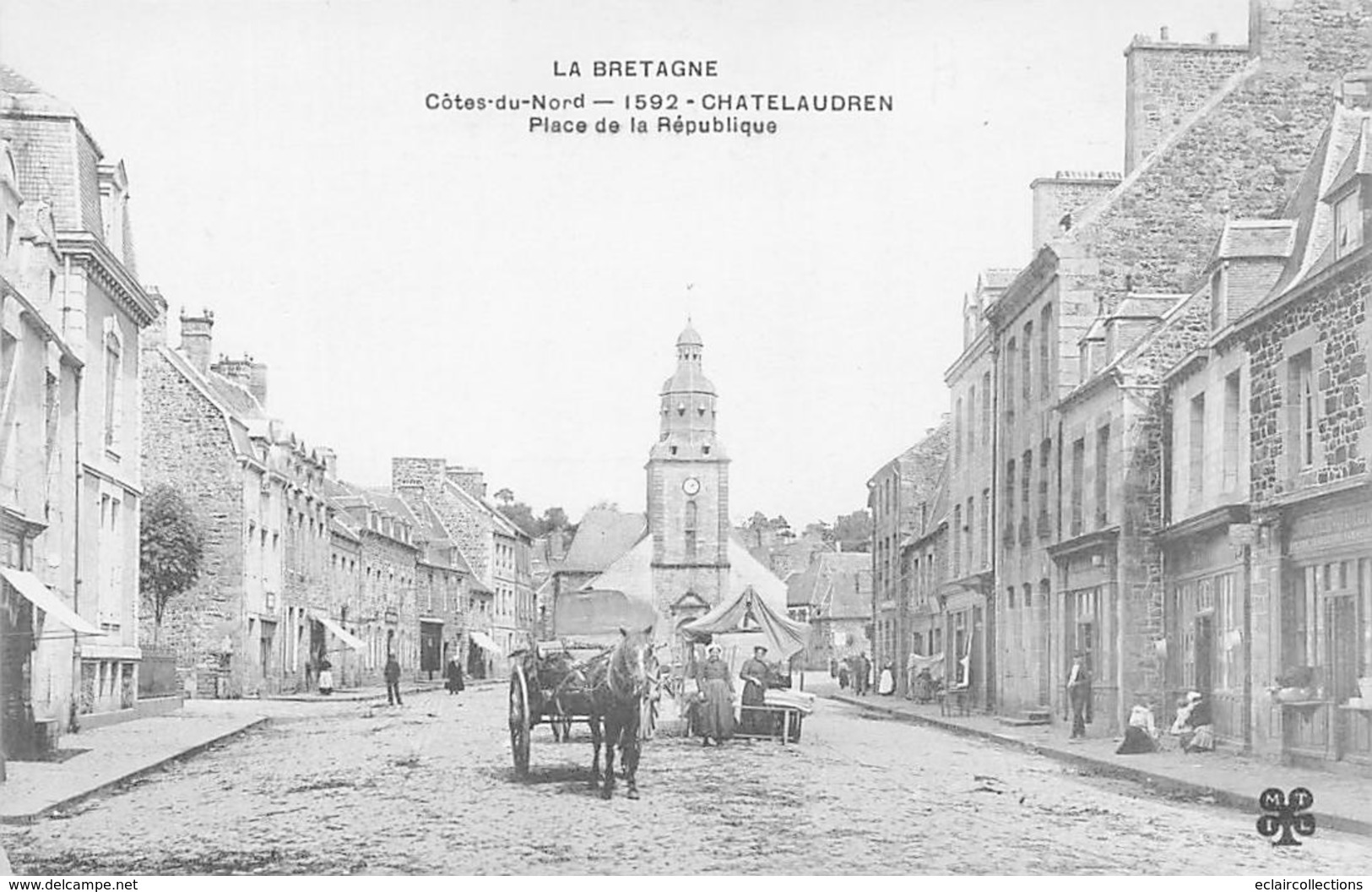 Châtelaudren         22        Plage De La République            (voir Scan) - Châtelaudren