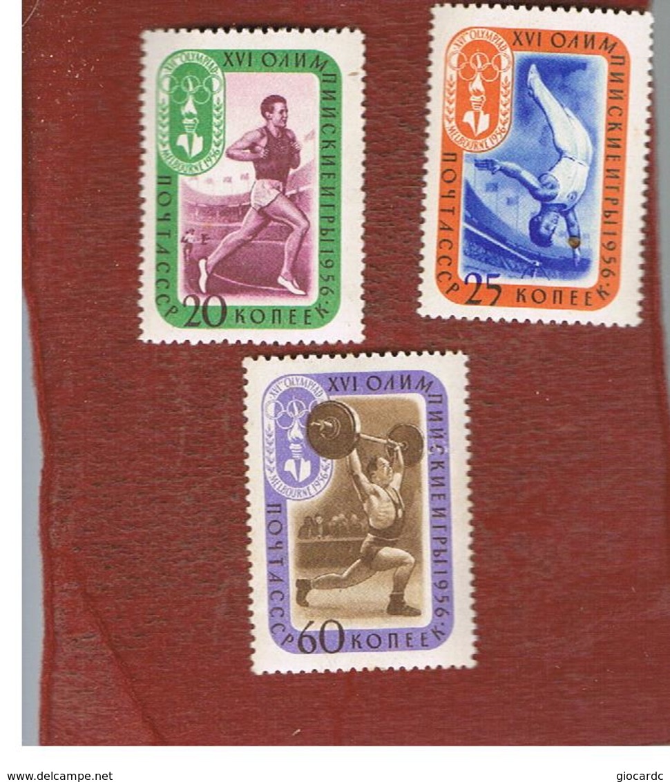 URSS -  SG  2102.2106   -  1957  OLYMPIC GAMES: RUSSIA WINNERS    -   MINT** - Nuevos