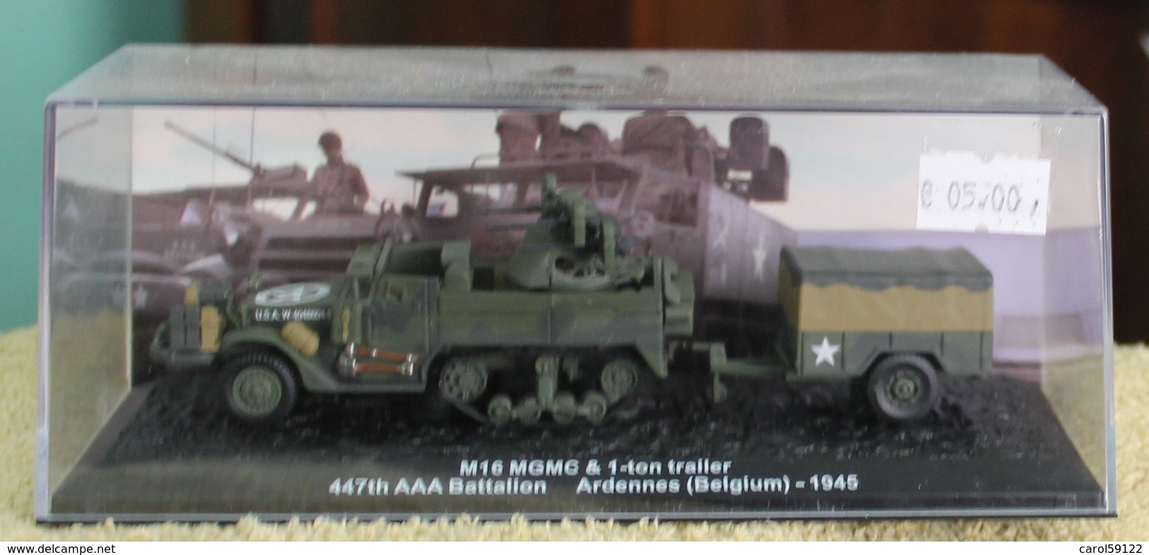 Maquette M16 MGMC & 1-ton Trailer - Voertuigen