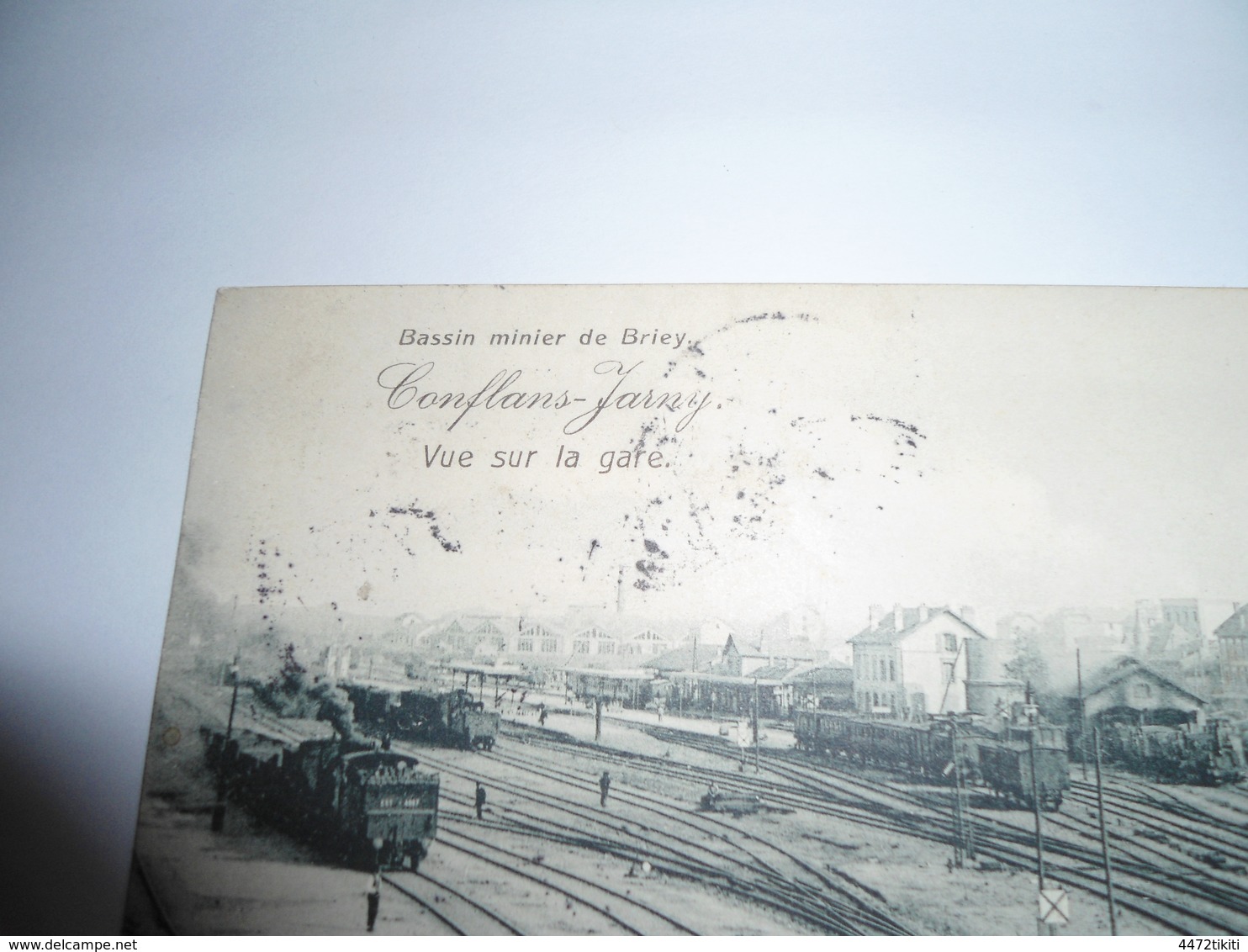 C.P.A.- Conflans En Jarny (54) - Vue Sur La Gare - Bassin Minier De Briey - 1908 - SUP (BX 27) - Other & Unclassified