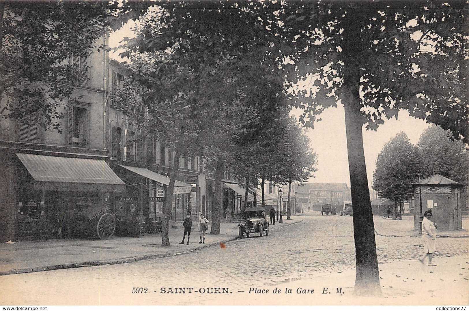 93-SAINT-OUEN- PLACE DE LA GARE - Saint Ouen