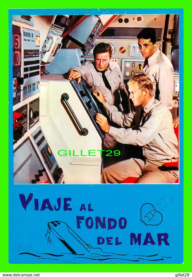 AFFICHE DE CINÉMA - VOYAGE AU FOND DES MERS - VIAJE AL FONDO DEL MAR - - Affiches Sur Carte