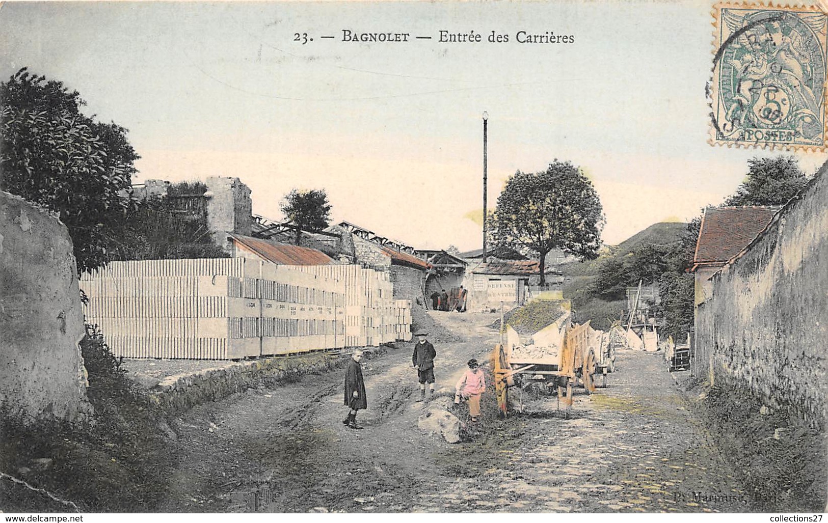 93-BAGNOLET- ENTREE DES CARRIERES - Bagnolet